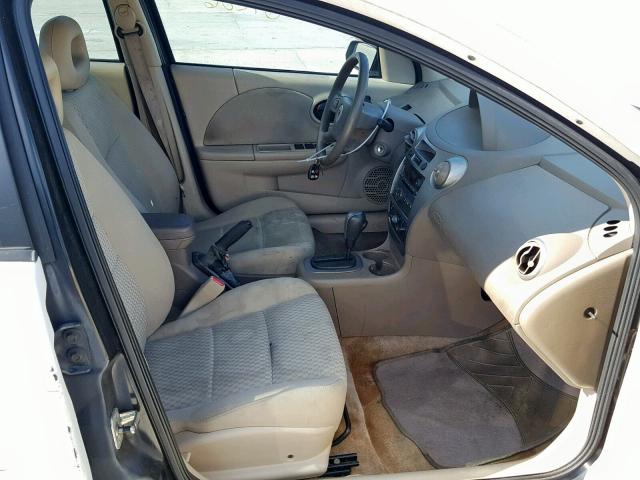 1G8AJ58F26Z140816 - 2006 SATURN ION LEVEL WHITE photo 5