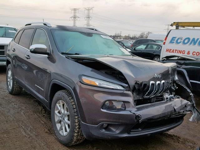 1C4PJMCB6FW587391 - 2015 JEEP CHEROKEE L GRAY photo 1