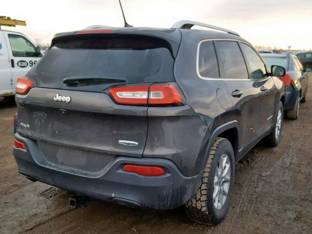 1C4PJMCB6FW587391 - 2015 JEEP CHEROKEE L GRAY photo 4