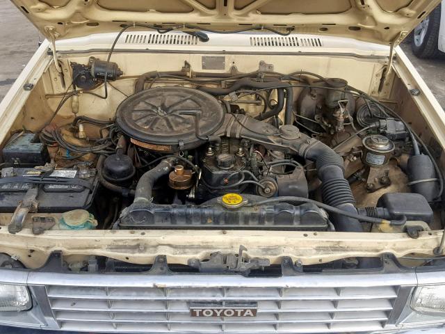 JT4RN56D8F0124395 - 1985 TOYOTA PICKUP XTR TAN photo 7