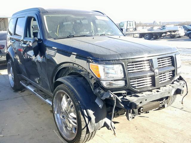 1D4PT4GK2AW160743 - 2010 DODGE NITRO HEAT BLACK photo 1