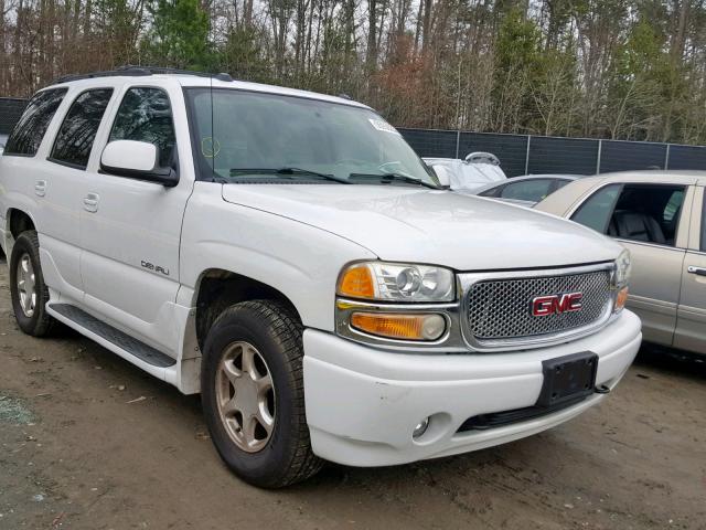 1GKEK63U85J100760 - 2005 GMC YUKON DENA WHITE photo 9