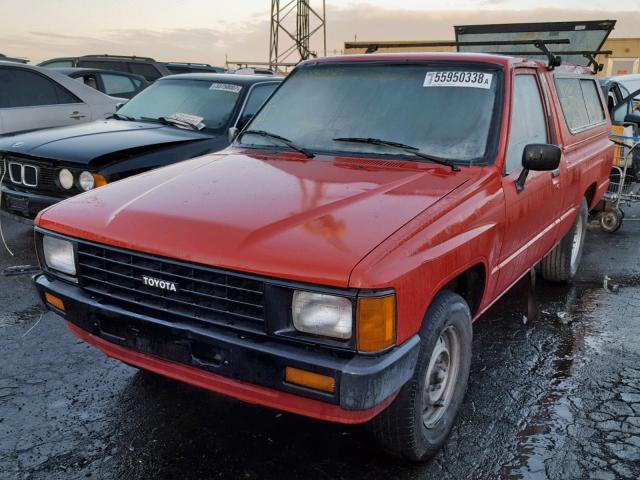 JT4RN50RXG0212869 - 1986 TOYOTA PICKUP 1/2 RED photo 2