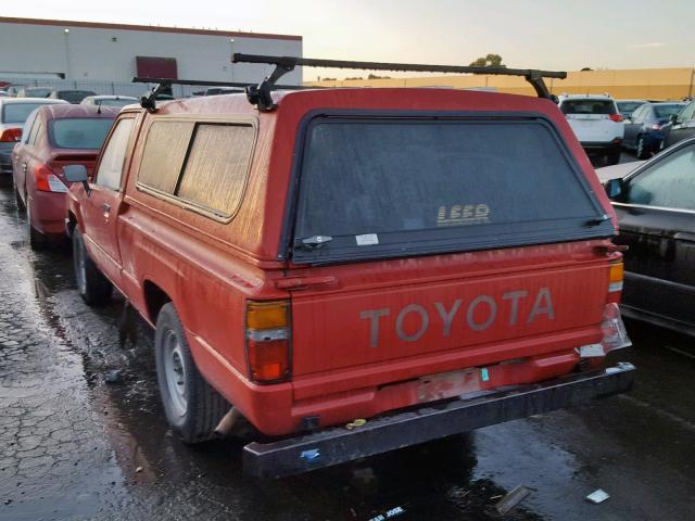 JT4RN50RXG0212869 - 1986 TOYOTA PICKUP 1/2 RED photo 3