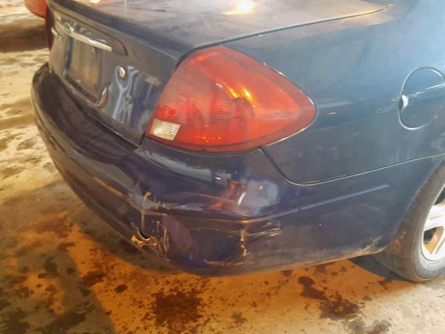 1FAFP56S4YG291560 - 2000 FORD TAURUS SEL BLUE photo 9