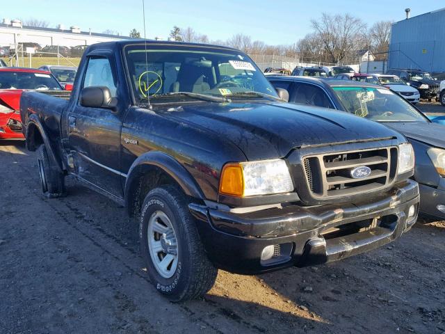 1FTYR10U45PA88647 - 2005 FORD RANGER BLACK photo 1