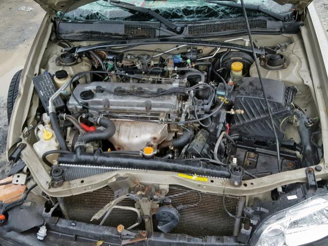 1N4DL01A71C128273 - 2001 NISSAN ALTIMA GXE GOLD photo 7