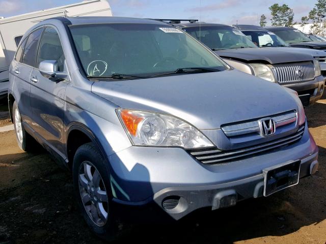 5J6RE38788L000778 - 2008 HONDA CR-V EXL BLUE photo 1