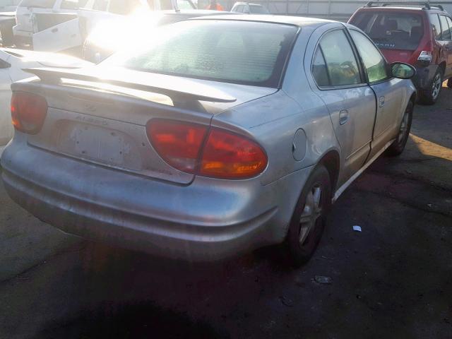 1G3NL52F73C248373 - 2003 OLDSMOBILE ALERO GL SILVER photo 4