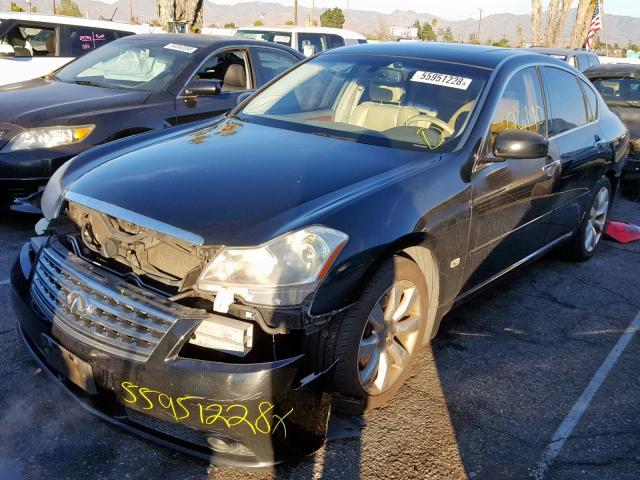 JNKAY01E26M110684 - 2006 INFINITI M35 BASE BLACK photo 2