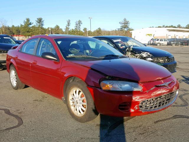 1C3EL46X53N559855 - 2003 CHRYSLER SEBRING LX RED photo 1