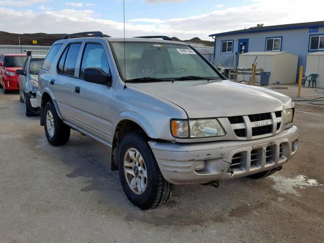 4S2CK58W944300054 - 2004 ISUZU RODEO S SILVER photo 1