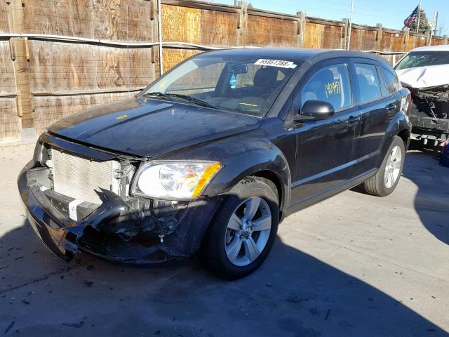 1C3CDWDA7CD536369 - 2012 DODGE CALIBER SX BLACK photo 2