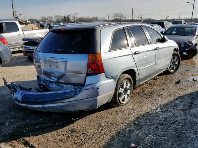 2C8GF68425R308189 - 2005 CHRYSLER PACIFICA T BLUE photo 4