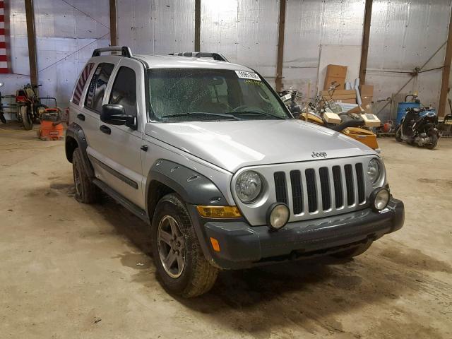 1J4GL38K56W165216 - 2006 JEEP LIBERTY RE SILVER photo 1