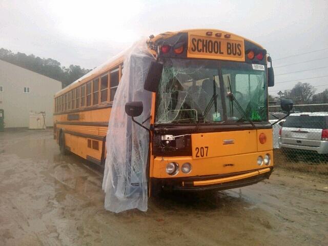 1T7Y74D25J1128959 - 2018 THOMAS SCHOOL BUS YELLOW photo 1