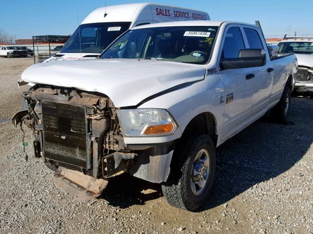 3C63D3GL5CG209700 - 2012 DODGE RAM 3500 S WHITE photo 2