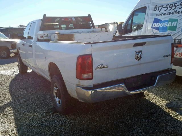 3C63D3GL5CG209700 - 2012 DODGE RAM 3500 S WHITE photo 3