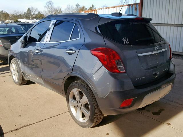 KL4CJFSB7FB097975 - 2015 BUICK ENCORE CON GRAY photo 3