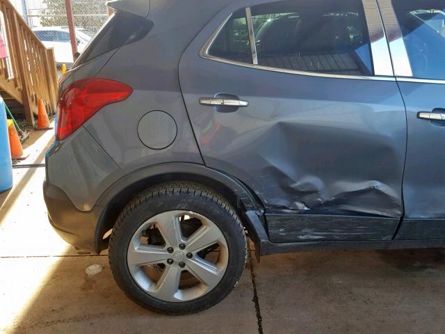 KL4CJFSB7FB097975 - 2015 BUICK ENCORE CON GRAY photo 9