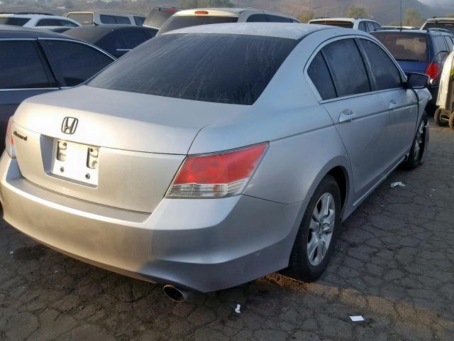 1HGCP2F4XAA102157 - 2010 HONDA ACCORD LXP SILVER photo 4