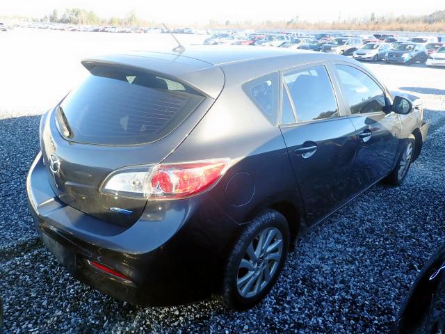 JM1BL1L79D1715891 - 2013 MAZDA 3 I CHARCOAL photo 4