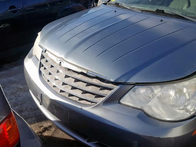 1C3LC56K67N534129 - 2007 CHRYSLER SEBRING TO GRAY photo 9