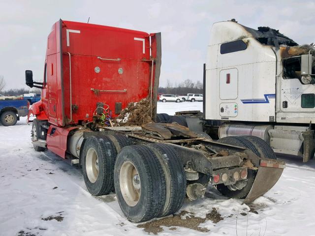 1XKYDP9X9HJ170366 - 2017 KENWORTH CONSTRUCTI RED photo 3