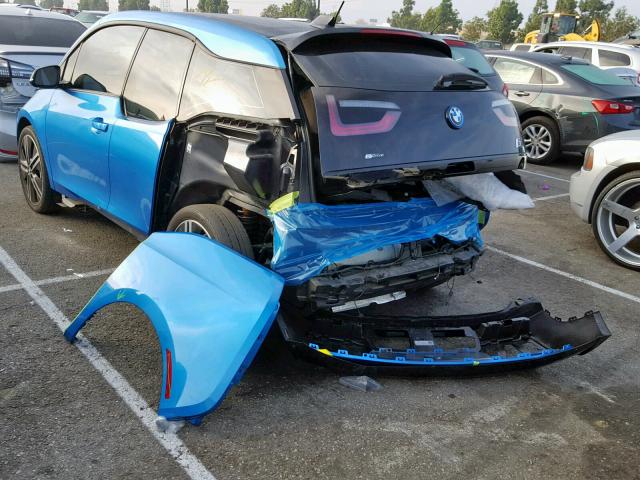 WBY1Z8C52HV889767 - 2017 BMW I3 REX Көк фото 3