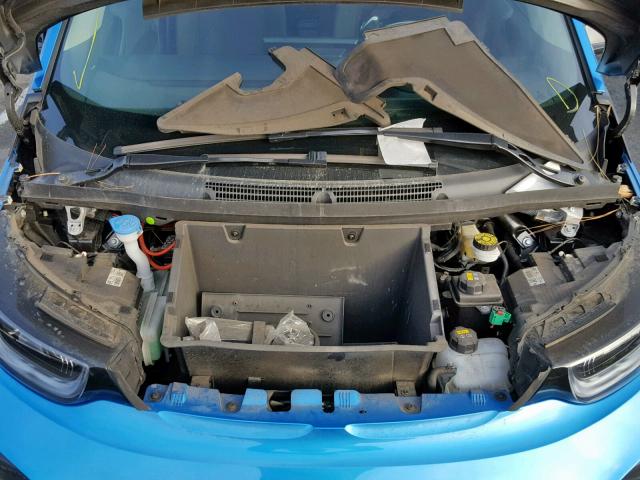 WBY1Z8C52HV889767 - 2017 BMW I3 REX Көк фото 7