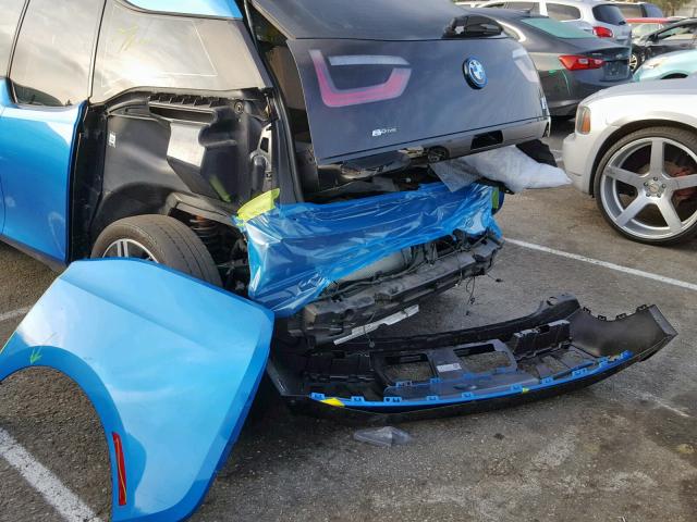 WBY1Z8C52HV889767 - 2017 BMW I3 REX Көк фото 9