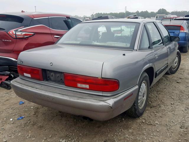 2G4WB52K9T1520590 - 1996 BUICK REGAL CUST GRAY photo 4