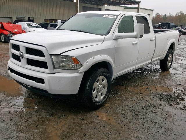 3C63D3GL9CG172439 - 2012 DODGE RAM 3500 S WHITE photo 2