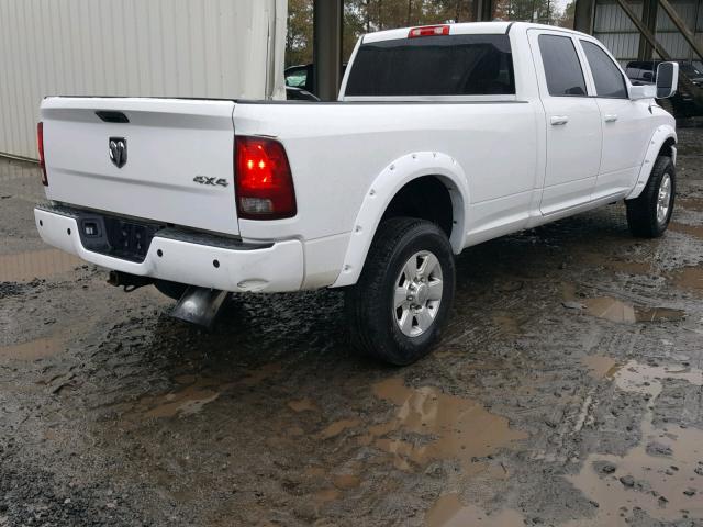 3C63D3GL9CG172439 - 2012 DODGE RAM 3500 S WHITE photo 4