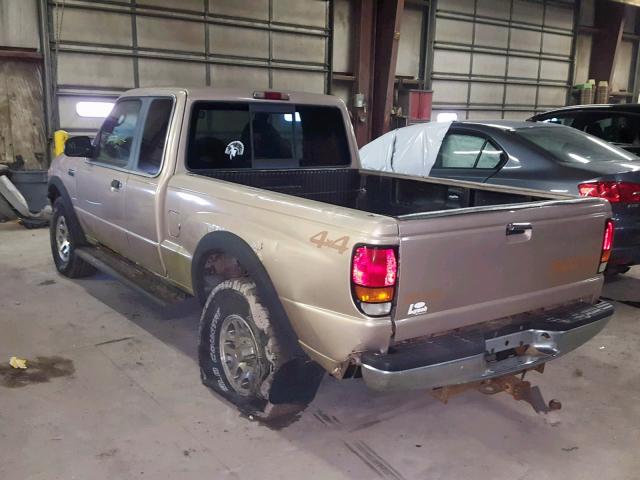 4F4ZR17X1WTM42094 - 1998 MAZDA B4000 CAB TAN photo 3