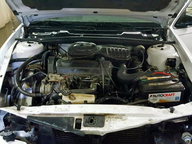 1B3AA46K9RF177885 - 1994 DODGE SPIRIT WHITE photo 7