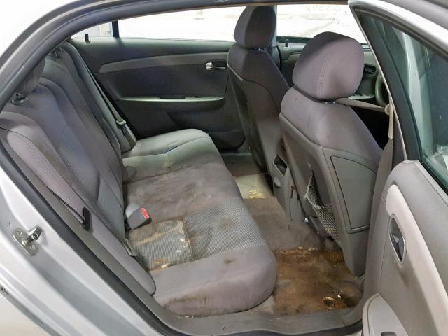 1G1ZG57B89F222232 - 2009 CHEVROLET MALIBU LS 银色 照片 6
