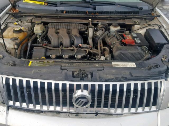 1MEHM401X7G614710 - 2007 MERCURY MONTEGO LU SILVER photo 7