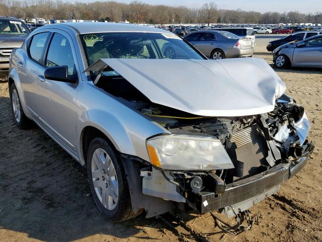 1B3BD4FB9BN520945 - 2011 DODGE AVENGER EX SILVER photo 1