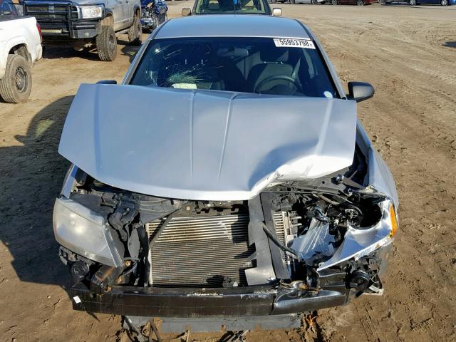 1B3BD4FB9BN520945 - 2011 DODGE AVENGER EX SILVER photo 7