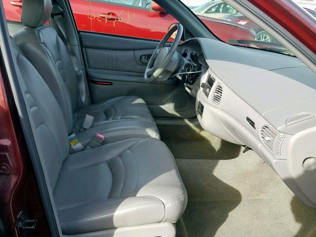 2G4WY55J121187589 - 2002 BUICK CENTURY LI MAROON photo 5