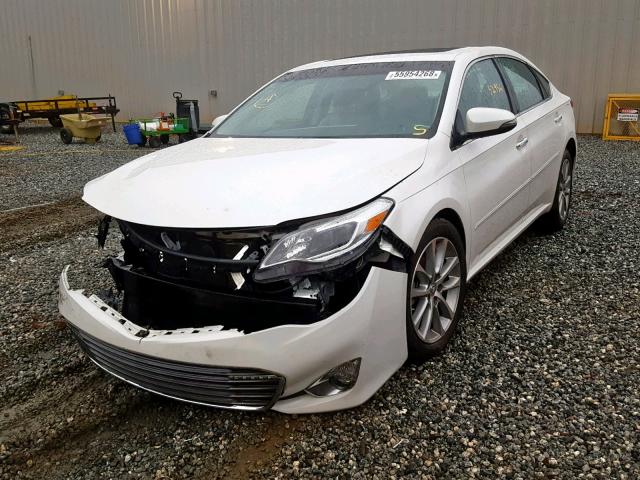 4T1BK1EB8EU115038 - 2014 TOYOTA AVALON BAS WHITE photo 2