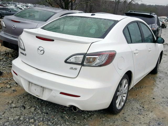 JM1BL1S52A1331687 - 2010 MAZDA 3 S WHITE photo 4