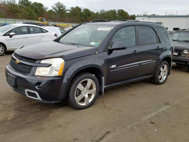 2CNDL737986024726 - 2008 CHEVROLET EQUINOX SP BLACK photo 2