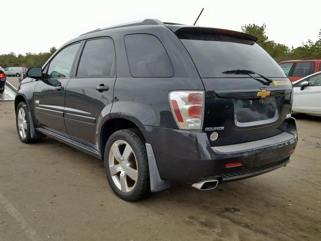 2CNDL737986024726 - 2008 CHEVROLET EQUINOX SP BLACK photo 3