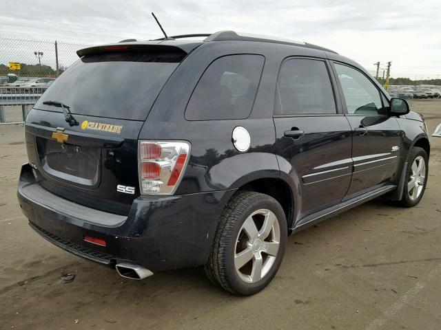 2CNDL737986024726 - 2008 CHEVROLET EQUINOX SP BLACK photo 4