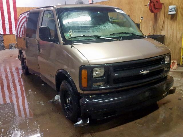 1GCEG15W2X1121766 - 1999 CHEVROLET EXPRESS G1 TAN photo 1