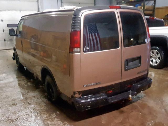 1GCEG15W2X1121766 - 1999 CHEVROLET EXPRESS G1 TAN photo 3