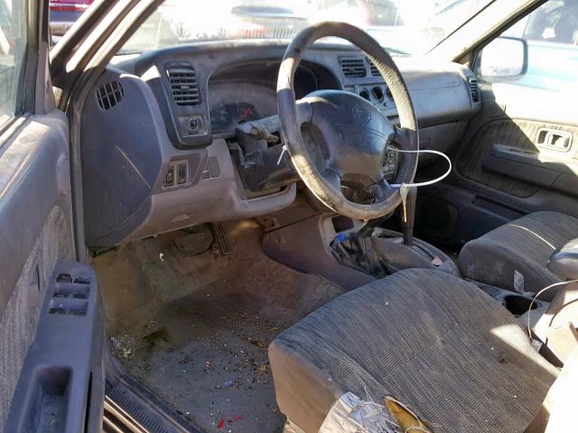 1N6ED27Y3YC434373 - 2000 NISSAN FRONTIER C GRAY photo 9