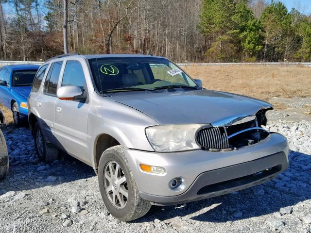 5GADS13S242360882 - 2004 BUICK RAINIER CX SILVER photo 1